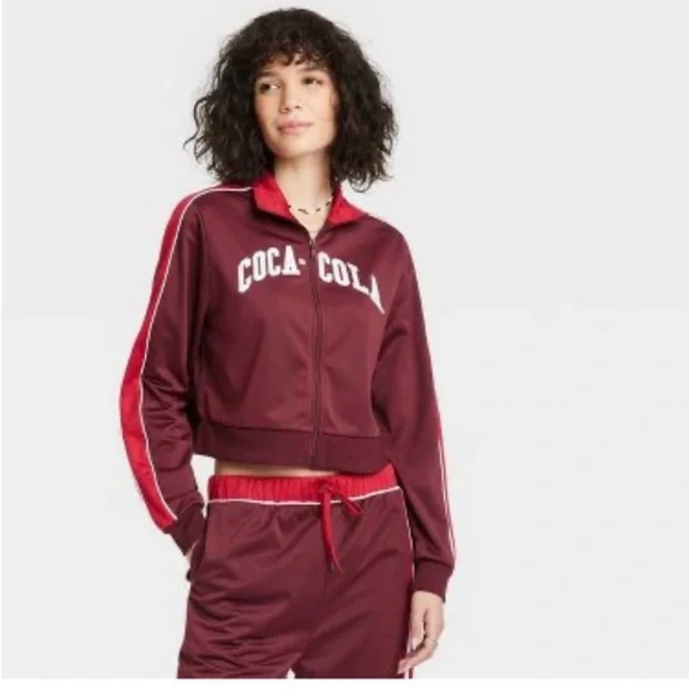 Women's Coca-Cola Graphic‎ Zip-Up Sweatshirt